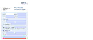 GENO50  Servicebogen Datenänderung PDF