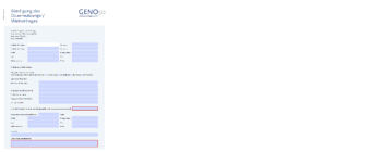 GENO50  Kündigung des Dauernutzungs-/  Mietvertrages PDF